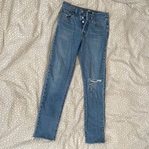 levi’s 501 skinny jeans